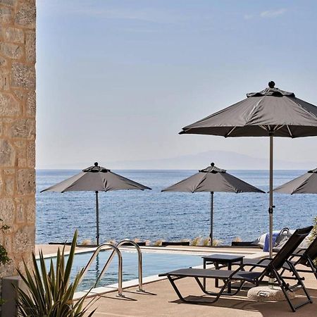 Beachfront Alassa Villas With Private Pools Kotronion  ภายนอก รูปภาพ